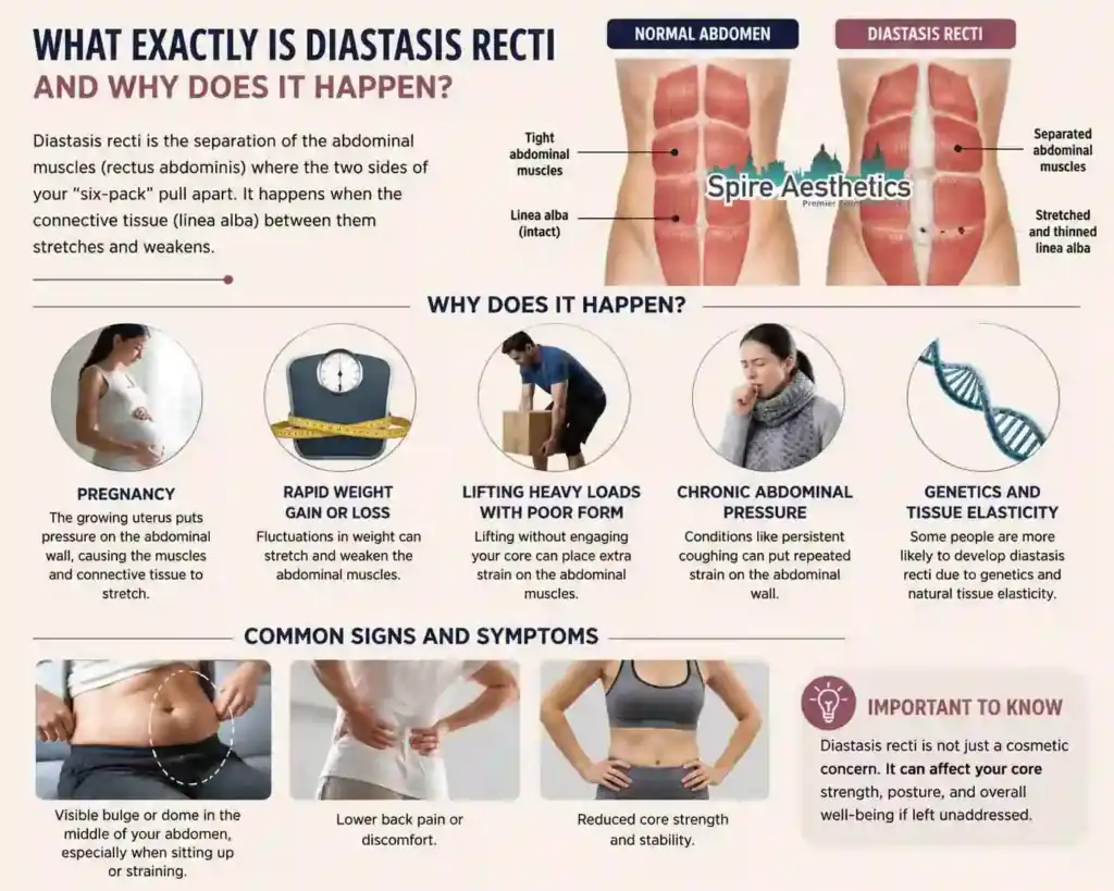What Exactly Is Diastasis Recti and Why Does It Happen Newbury?
