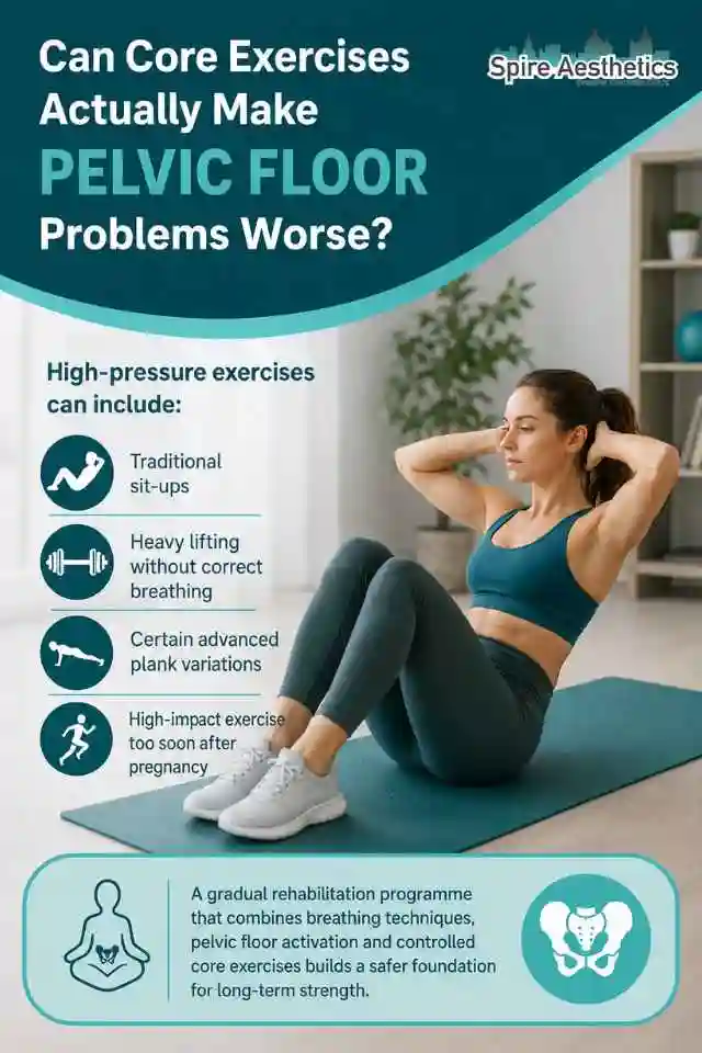 Can Strengthening Your Core Alone Actually Make Pelvic Floor Problems Worse Newbury?